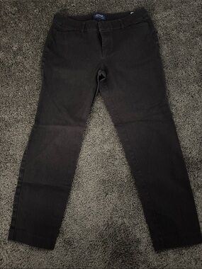 Old Navy Women's Straight Leg Black Jeans